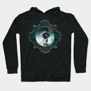 The Little Astronaut on a planet Hoodie